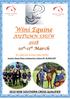 Wini Equine. AUTUMN SHOW th -11 th March 2019 NSW SOUTHERN CROSS QUALIFIER EV, HRCAV & RDA SECTIONS