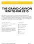 THE GRAND CANYON RIM-TO-RIM 2015