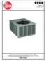 RPNK. Heat Pumps. Parts List 25-July-2011