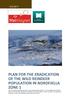 PLAN FOR THE ERADICATION OF THE WILD REINDEER POPULATION IN NORDFJELLA ZONE 1
