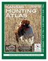 Hunting Atlas. Kansas FALL 2018 SPRING 2019 FALL 2018 SPRING Includes Walk-In Hunting Areas (WIHA) and Public Lands (state and federal)