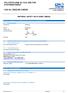 POLYETHYLENE GLYCOL 600 FOR SYNTHESIS MSDS. CAS No: MSDS MATERIAL SAFETY DATA SHEET (MSDS)