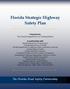 Florida Strategic Highway Safety Plan