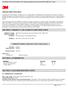MATERIAL SAFETY DATA SHEET 3M Microfoam Surgical Tape and Tape Patch 1528, 1528B, /26/13