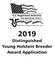 Distinguished Young Holstein Breeder Award Application
