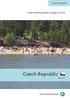 Country report. Czech bathing water quality in Czech Republic. May Photo: Peter Kristensen