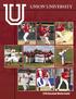 UNION UNIVERSITY Baseball Media Guide