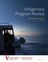 Indigenous Program Review