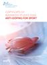 CERTIFICATE OF ADVANCED STUDIES (CAS) ANTI-DOPING FOR SPORT