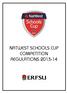 NATWEST SCHOOLS CUP COMPETITION REGULATIONS