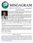 MISGAGRAM. President s Message