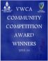 VWCA COMMUNITY COMPETITION AWARD WINNERS