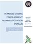 PEARLAND CITIZENS POLICE ACADEMY ALUMNI ASSOCIATION (PCPAAA)