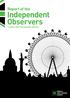 Report of the. Independent Observers London 2012 Paralympic Games