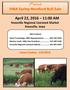 April 22, :00 AM Knoxville Regional Livestock Market Knoxville, Iowa