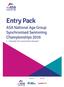 This document contains information needed to enter the ASA National Age Group Synchronised Swimming Championships 2016.