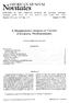 Novttates AMERICAN MUSEUM. A Morphometric Analysis of Carollia. (Chiroptera, Phyllostomidae) LAURA JOHN MCLELLAN1. Introduction...