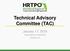 Technical Advisory Committee (TAC)
