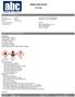 Safety Data Sheet. SS Plus. Emergency Phone: (800) Solvent blend Supplier: ABC COMPOUNDING CO. INC JONESBORO RD Morrow, GA 30260