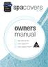 spacovers by Pinz owners manual Spa Cover by Pinz Cover Superior Cover Superior Plus