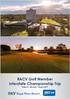 RACV Golf Member Interstate Championship Trip