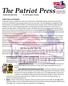 The Patriot Press. A Note from our Principal. Don t Buy em, Don t Wear em. July/August 2011 Volume 1 Issue 1