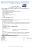 SAFETY DATA SHEET (REGULATION (EC) n 1907/ REACH) Version 1.1 (19/10/2017) - Page 1/7 GEB G21_ANTIGEL_AVEC_INHIBITEUR SAFETY DATA SHEET