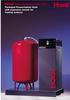 PressVal Pressurisation Units. Packaged Pressurisation Units with expansion vessels for heating systems.