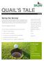 QUAIL S TALE Wild Quail Golf & Country Club April 2014