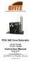 PCS 340 Core Saturator : 115 Volt : 230 Volt. Instruction Manual