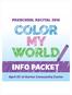 We are excited to invite you to the Lake Forest Dance Academy Preschool Recital 2018 Color My World!