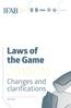Laws of the Game 2019/20