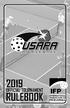 USAPA & IFP Official Tournament Rulebook