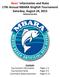 New! Information and Rules 17th Annual MBARA Kingfish Tournament Saturday, August 24, 2013 Updated 22 Dec 2012
