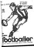 OFFICIAL JOURNAL E.._. ] OF THE VICTORIAN AMATEUR FOOTBALL ASSOCIATION