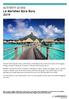 ACTIVITY GUIDE Le Meridien Bora Bora 2019