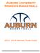 Auburn University Women s Basketball