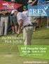 The PATH to the PGA TOUR. REX Hospital Open May 28 - June 3, rexhospitalopen.com. TPC Wakefield Plantation. Conrad Shindler 2017 Champion