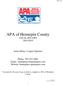 APA of Hennepin County LOCAL BYLAWS