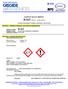 SAFETY DATA SHEET B-415 VER 15-1 DATE: 3/31/15 24 HOUR TELEPHONE NUMBER (CHEMTREC)