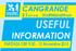 CANGRANDE USEFUL INFORMATION. PARTENZA ORE 9:00-15 Novembre 2015
