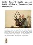 World Record Nyala versus South Africa s Conservation Revolution