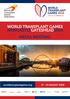 WORLD TRANSPLANT GAMES NEWCASTLEGATESHEAD2019 MEDIA BRIEFING