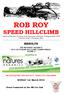 ROB ROY SPEED HILLCLIMB. Venue of the first Victorian and Australian Hillclimb Championship 1938 Clintons Road, Christmas Hills RESULTS