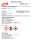 SAFETY DATA SHEET 1. PRODUCT AND COMPANY IDENTIFICATION. Manufacturer LANCO MFG.CORP. URB. APONTE # 5