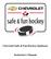 Chevrolet Safe & Fun Hockey Jamboree. Instructor s Manual