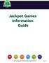 Jackpot Games Information Guide
