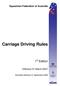 Carriage Driving Rules