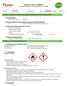 SAFETY DATA SHEET According to Regulation (CE) n 830/2015 and n 1907/2006