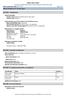 Safety Data Sheet According to OSHA Hazard Communication Standard, 29 CFR Initial preparation date: Page 1 of 7 Nitrate Standard